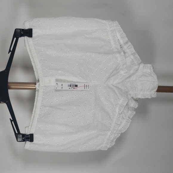 Frankie's Bikinis Other - Frankies Bikinis x VS Pink White Eyelet Shorts/ Panties SZ XL‎ NWT